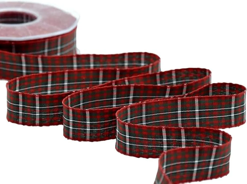 Furlanis T2030_31_25 Cintas, Tela, Rojo, 11.5x11.5x3.5 cm — Envoltorio regalo