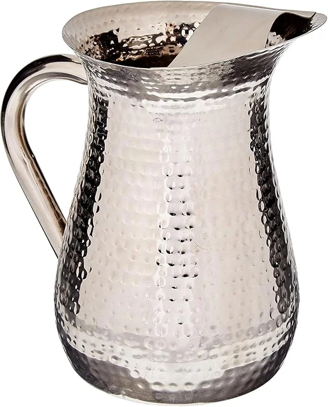 Visita la tienda de Elegance Elegancia martillado (acero inoxidable, Champán cubo de hielo, 72 Ounce — Vino y mesa festiva