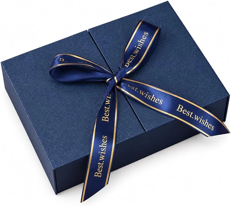 Visita la tienda de LORESJOY LORESJOY Caja de Regalo con Apertura, 19x13x6cm Cajas de Presentación Blauw — Envoltorio regalo