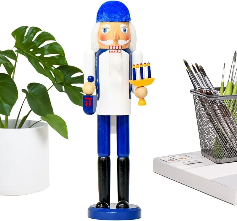 Generic Figuras de cascanueces para Navidad, escultura coleccionable de — Decoracion Navidad