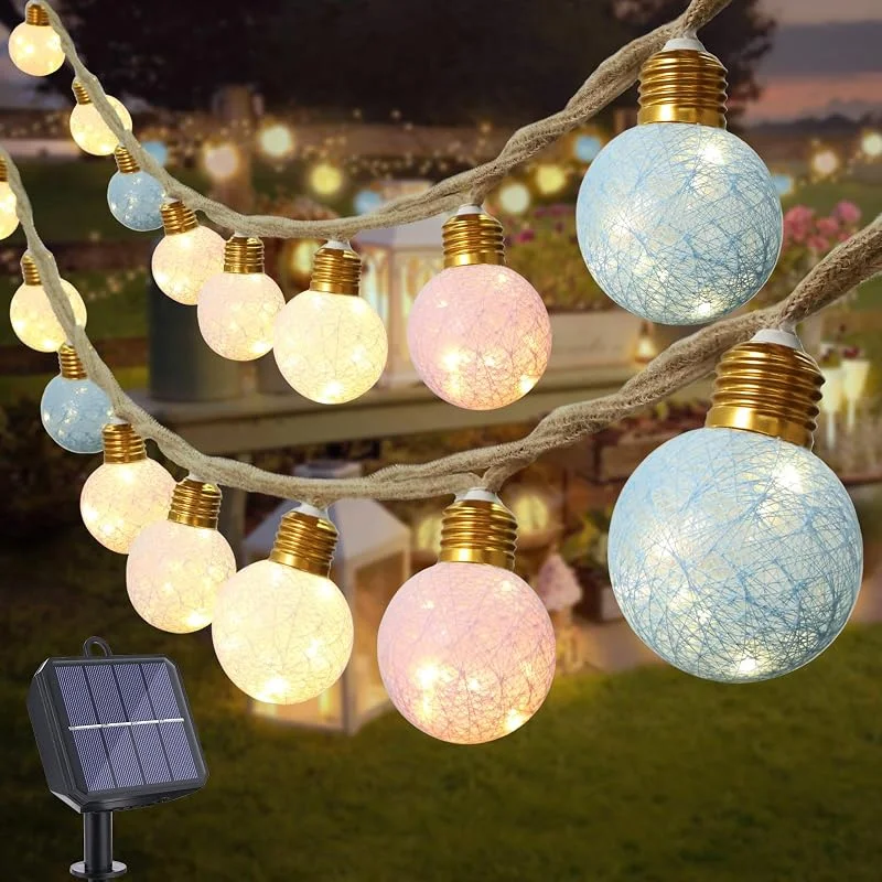 Visita la tienda de Qedertek Qedertek Guirnaldas Luces Exterior Solares 6M 160 LED Guirnalda Luces Solar Impermeable, 8 Modes Interior y Exterior Cadena de Luces Solar para Jardín, Patio, Fiesta, Bodas Decoración (Blanco Calido) — Luces Navidad