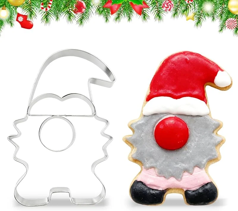 QIZHIQIAMY Moldes Galletas Navidad, 1 PCS Cortadores Galletas Navidad, Christmas Cookie Cutter, Moldes Galleta, Molde Navidads para Galleta, Pasteles, Chocolate, Repostería (1PCS) — Hogar y cocina