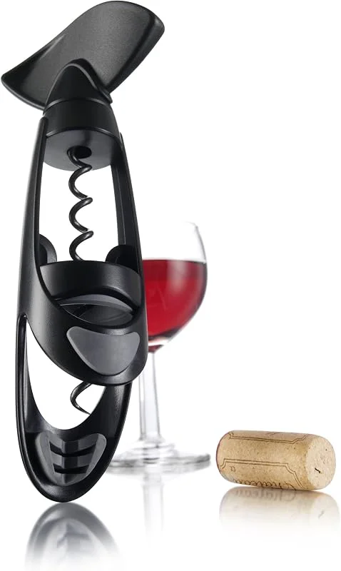 Visita la tienda de Vacuvin Vacu Vin Twister - Sacacorchos en Estuche, Color Negro — Vino y mesa festiva
