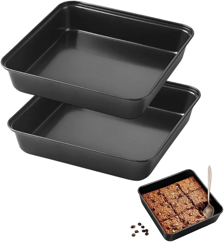 FARYODI Fuente cuadrada de 22 cm, 2 unidades — Hogar y cocina