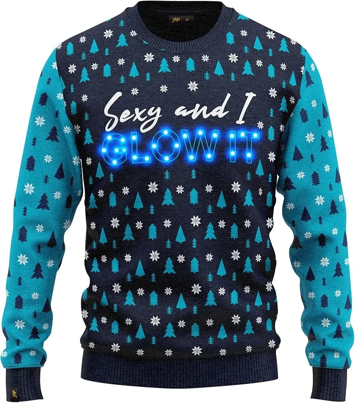 Visita la tienda de JAP Christmas JAP Christmas, Jersey Navideño Mujer Hombre, Jersey Navidad, Christmas Sweater, LED — Ropa Navidad