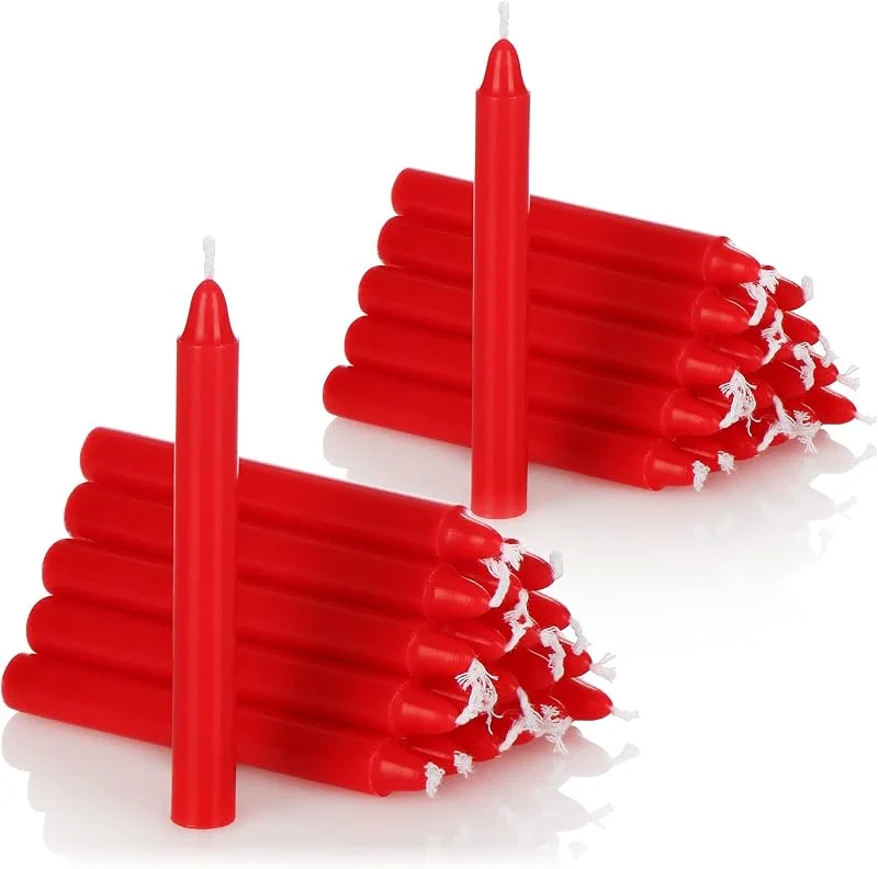 Visita la tienda de com-four COM-FOUR® 40X Velas para árboles de cera, velas para árboles de navidad — Cena a la luz de velas