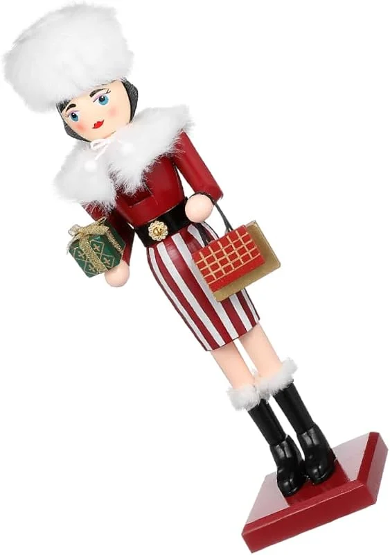 Visita la tienda de ABOOFAN ABOOFAN Decoración De Navidad Cascanueces Figuras Soldados Tradicionales Adornos De Mesa Para — Decoracion Navidad