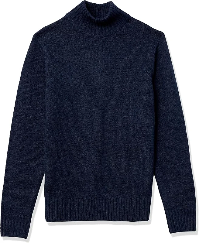 Visita la tienda de Amazon Essentials Amazon Essentials Hombre Jersey de Manga Larga con Cuello Alto y Tacto Suave — Ropa Navidad