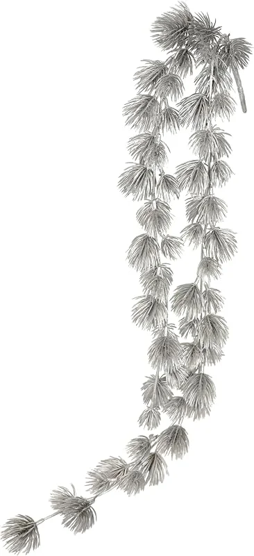 Flair Flower Guirnalda de Pino Artificial, 66 cm, Cadena Decorativa, Guirnalda de Abeto, floristería, ramita, Guirnalda de Navidad, decoración de Navidad, Corona de Adviento, Accesorios, Corona de Abeto — Decoracion Navidad