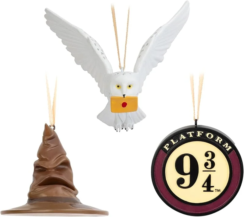 Visita la tienda de Grupo Erik Grupo Erik Set Adornos Navidad Harry Potter — Decoracion Navidad