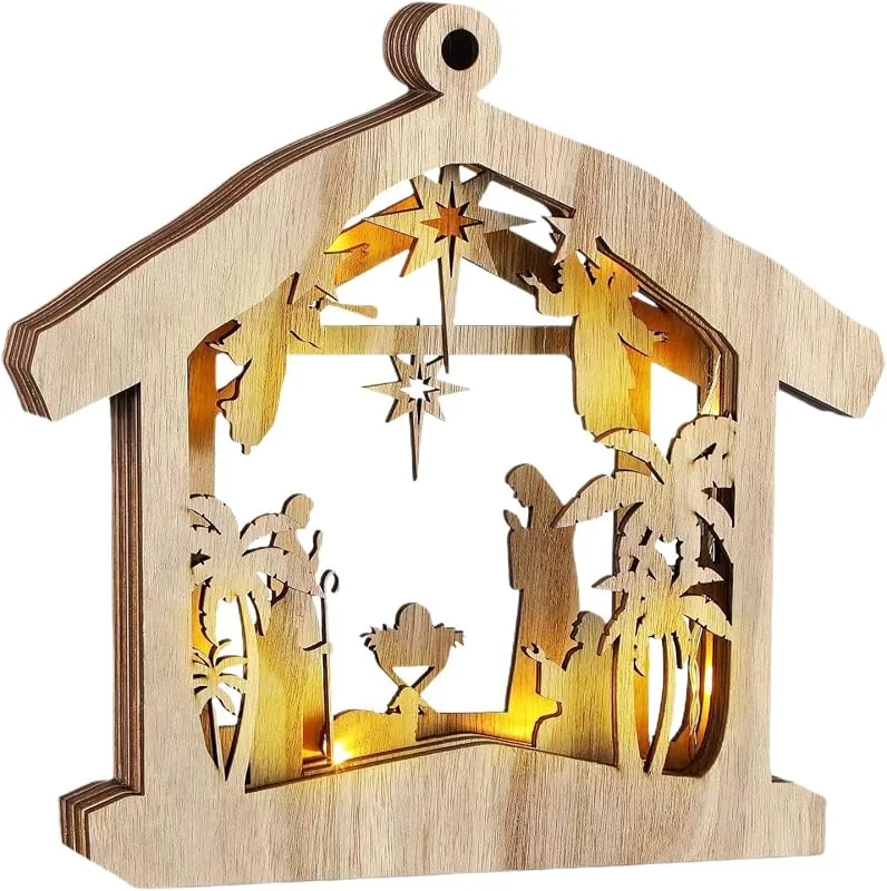 Genérico Belen De Interior Estatua De La Sagrada Familia Para Decoración Del Hogar — Decoracion Navidad
