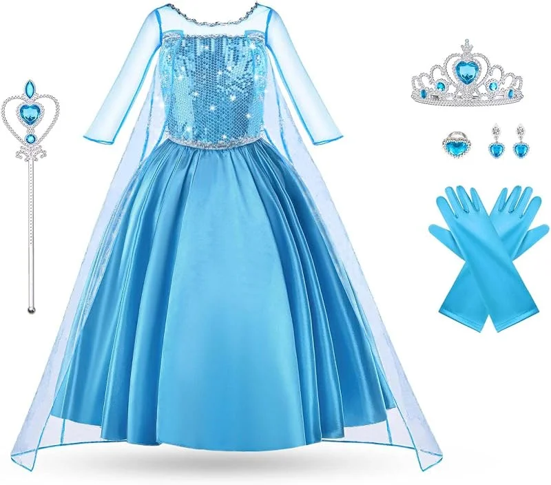 Vicloon Disfraces de Princesa, Disfraz de Princesa Niña — Ropa Navidad