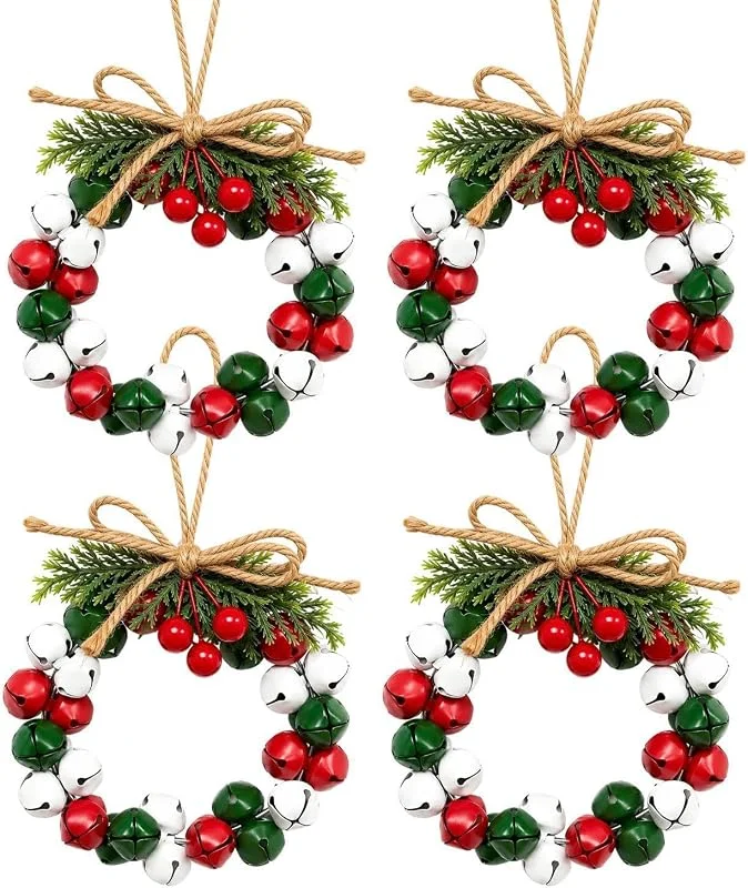 Generic Corona de campana de Navidad para colgar en la puerta, decoración de fiesta — Decoracion Navidad