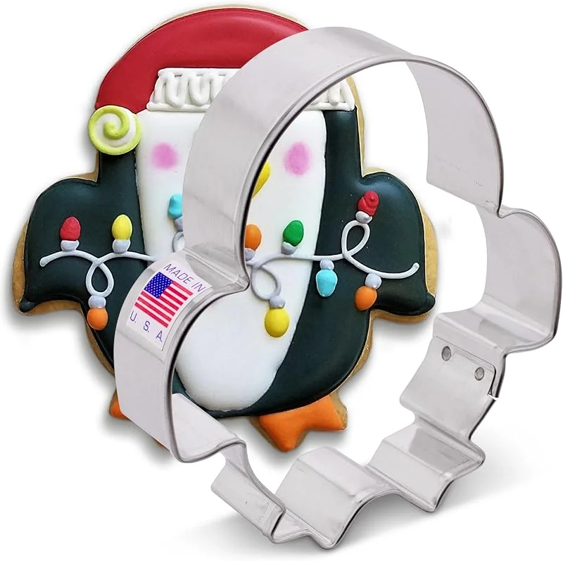 Visita la tienda de Ann Clark Cookie Cutters Ann Clark - Cortador de galletas con diseño de pingüino, grande, 10 cm — Hogar y cocina