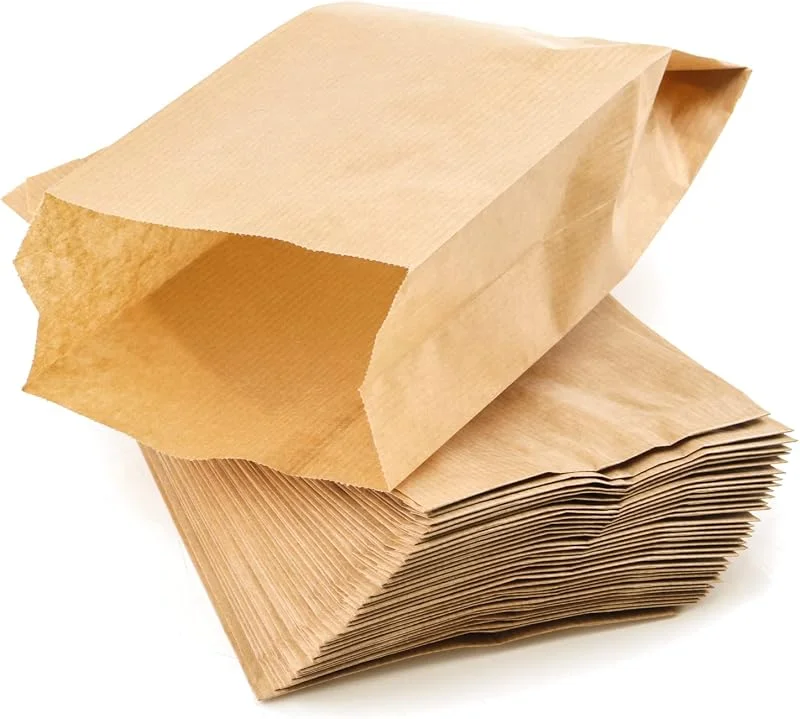PACKRA – Bolsa Kraft, bolsas de regalo, bolsa de regalo de Kraft, pequeña bolsa de regalo de cumpleaños, sobre vintage, sobres, regalo de Navidad (100 piezas, 11 cm x 21 cm x 5 cm) — Envoltorio regalo