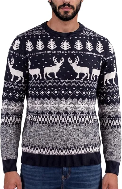 Xact Jersey nórdico 'renos' para hombre — Ropa Navidad