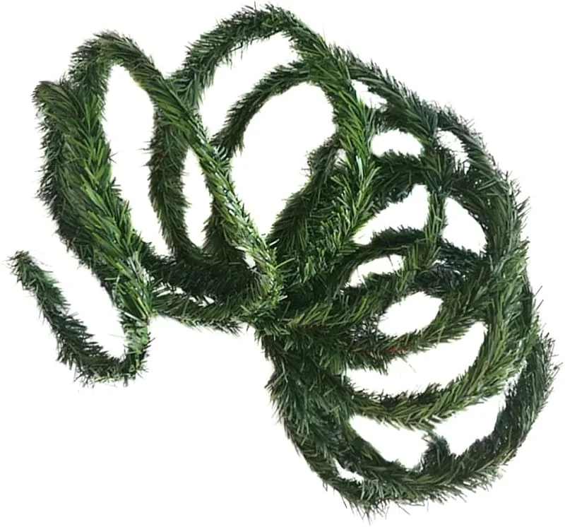 PRETYZOOM Guirnalda de Pino Artificial Verde para Navidad, Decoración — Decoracion Navidad