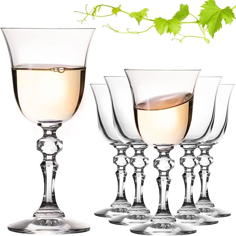 Visita la tienda de IMPERIAL glass IMPERIAL Elegantes juego de copas de vino blanco de 150ml Serie 'Vintage', 6 unidades, copas de cristal Crystalline, aptas para lavavajillas — Vino y mesa festiva