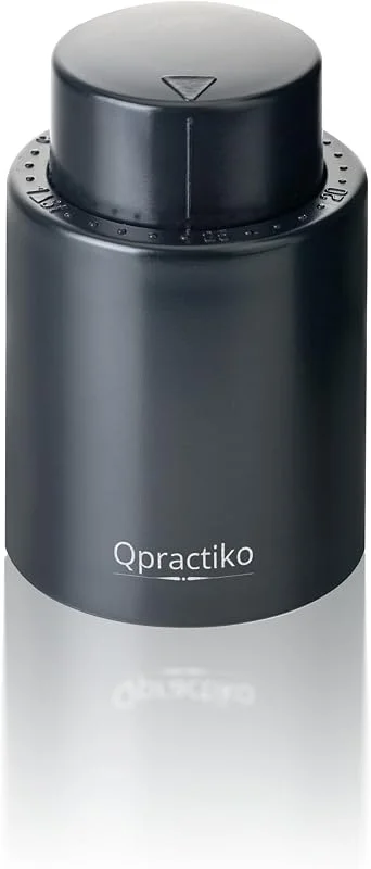 Visita la tienda de Qpractiko Tapón bomba de vacío para vino con marcador — Vino y mesa festiva