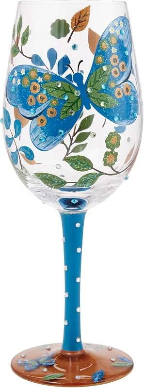 Enesco Lolita Garden Butterfly - Copa de vino — Vino y mesa festiva