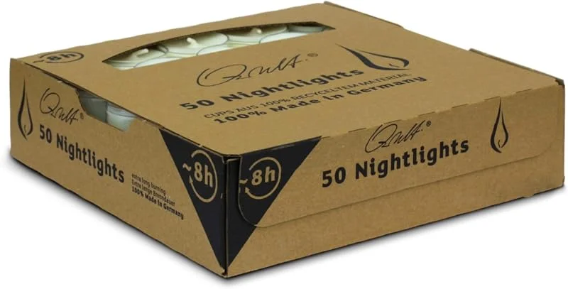 Qult Teelichter Farlice 50er Nightlights — Cena a la luz de velas