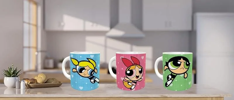 Visita la tienda de Genérico Tazas personalizadas Supernenas Pack de 3 tazas (Pétalo, Burbuja y Cactus) ideal para regalo original y divertido — Adviento y mesa