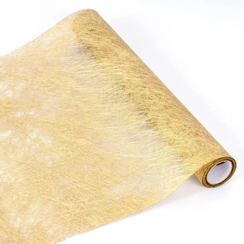 Lansls 30CM x 15M Camino De Mesa con Lámina Dorada Cinta De Mesa Navidad Metálico Dorado Reutilizable Camino De Mesa para Fiesta, Boda, Cumpleaños, Navidad, Decoración De Mesa (Oro) — Hogar y cocina