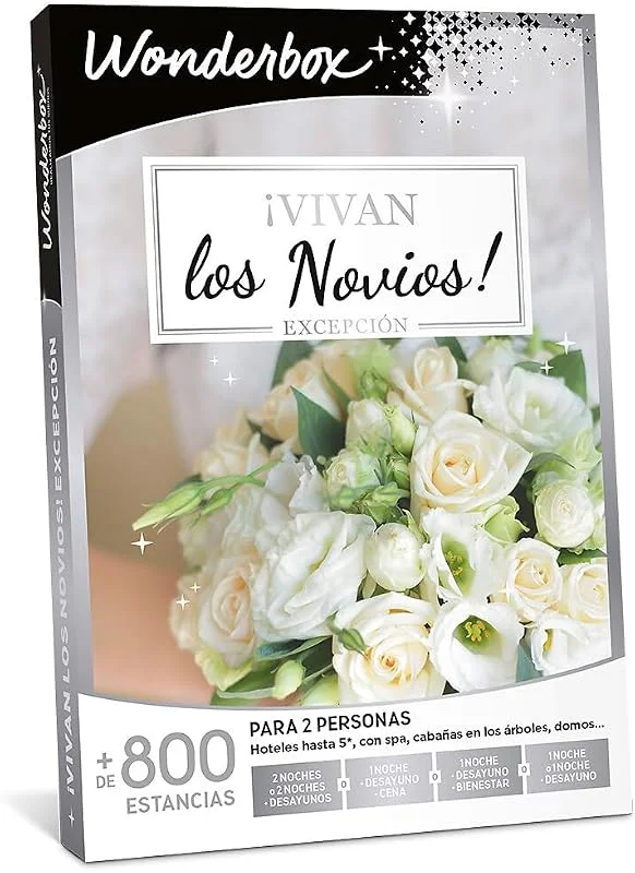 Visita la tienda de WONDERBOX WONDERBOX - Caja regalo - Vivan Los Novios Excepcion — Envoltorio regalo