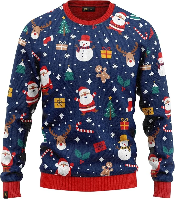 Visita la tienda de JAP Christmas JAP Christmas, Jersey Navideño Mujer Hombre, Jersey Navidad, Christmas Sweater, Alegre — Ropa Navidad