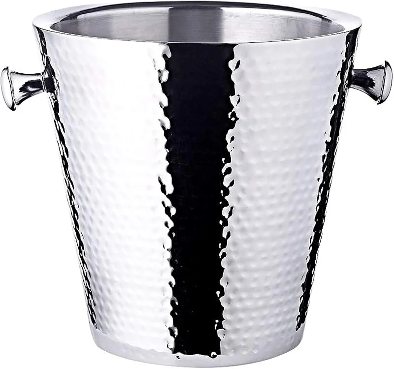 Visita la tienda de EDZARD EDZARD Champanera Valencia (H 23 cm, Ø 22 cm), acero inoxidable — Vino y mesa festiva