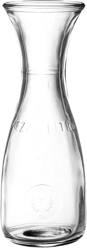 Bormioli Rocco 184159538 Misura - Jarra de vino (0, 25 L, cristal, transparente, 1 unidad) — Vino y mesa festiva
