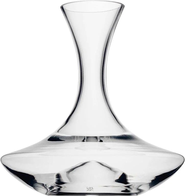 WMF Gourmet Plus Decantador de vino con base hueca 1, 5 l, aireador de vino, Vidrio — Vino y mesa festiva