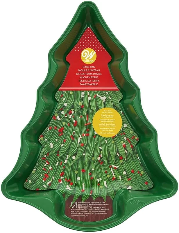 Wilton Christmas Tree Cake Pan Molde — Hogar y cocina