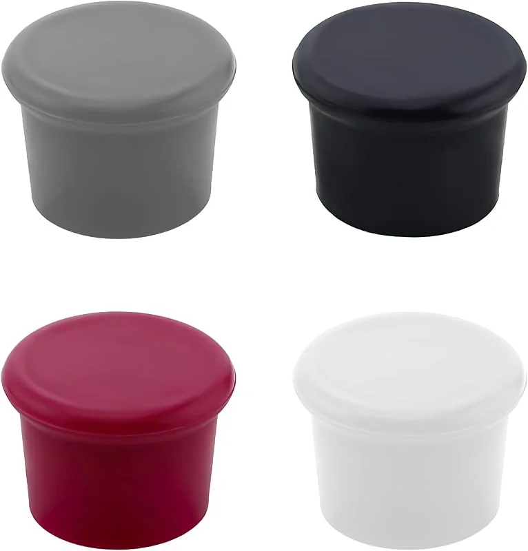 nllkii 4x Tapones para Botellas de Silicona Reutilizables para Vino Cava y Cerveza — Vino y mesa festiva