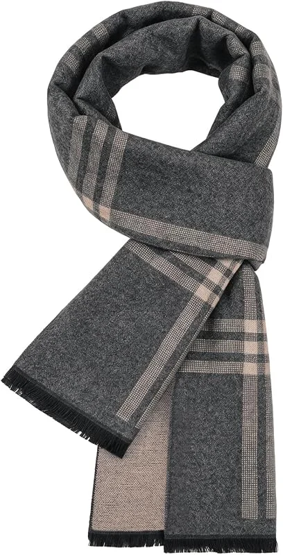 Visita la tienda de Vijamiy Bufanda Hombre Tartan Invierno Cálida Larga Ligera — Ropa Navidad