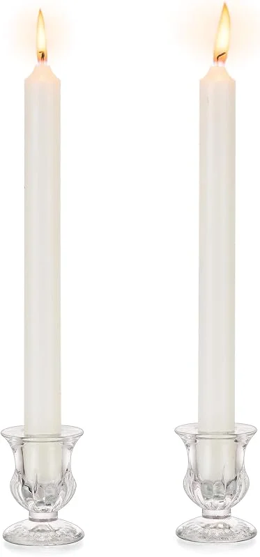 Visita la tienda de Inweder Portavelas de Vidrio Transparente para Centro de Mesa, 2 Pcs — Cena a la luz de velas
