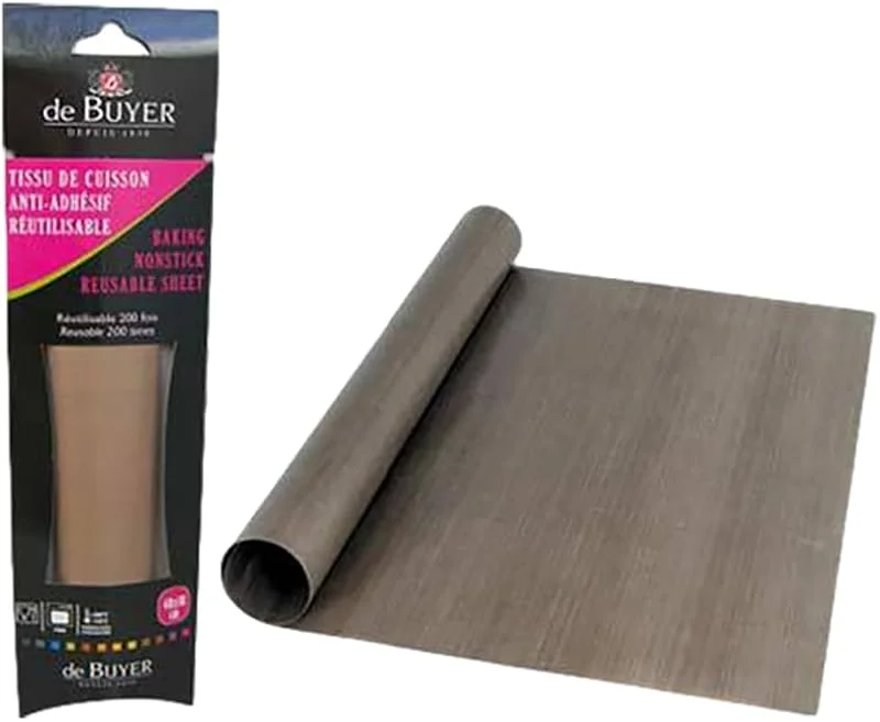 De Buyer, TELA DE COCCION ANTIADHERENTE-HOJA DE TAMAÑO 30X40CM-ANCHURA 0, 08 MM-30x40 cm-4344.01 — Hogar y cocina