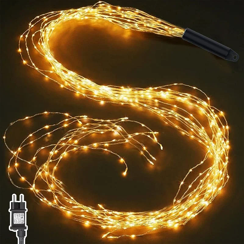 Visita la tienda de Joycome Joycome Luces Árbol Navidad 1M 100 LED Luzes Cascada con Enchufe — Luces Navidad