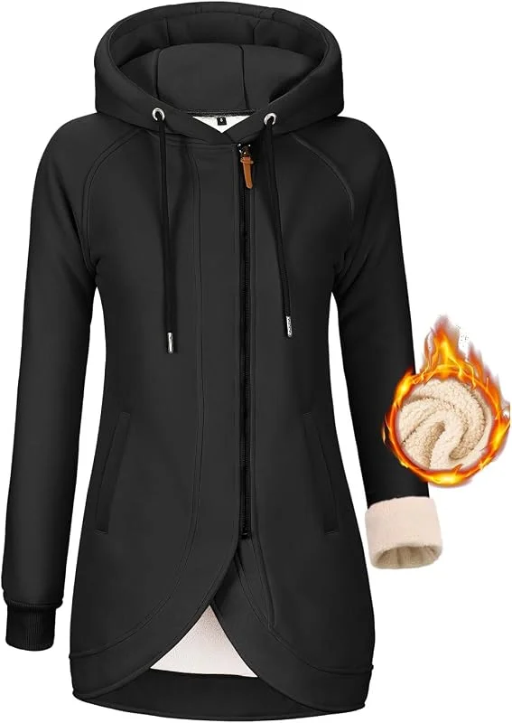 Visita la tienda de UMIPUBO UMIPUBO Chaqueta Invierno con Capucha Fleece Cremallera Sudaderas — Ropa Navidad