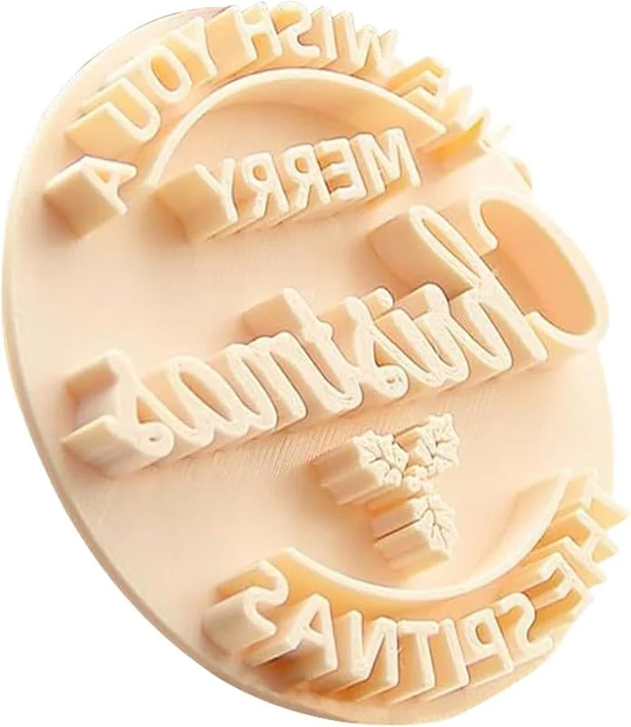 Generic Sellos de galletas de Navidad para prensar fondant, molde cortador de — Hogar y cocina