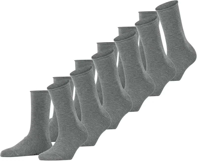 FALKE Women's Happy 6-Pack calcetines algodón transpirable — Ropa Navidad