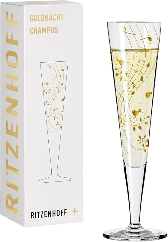 Visita la tienda de RITZENHOFF RITZENHOFF Copa de champán - 200 ml - Fabricado en Alemania — Vino y mesa festiva