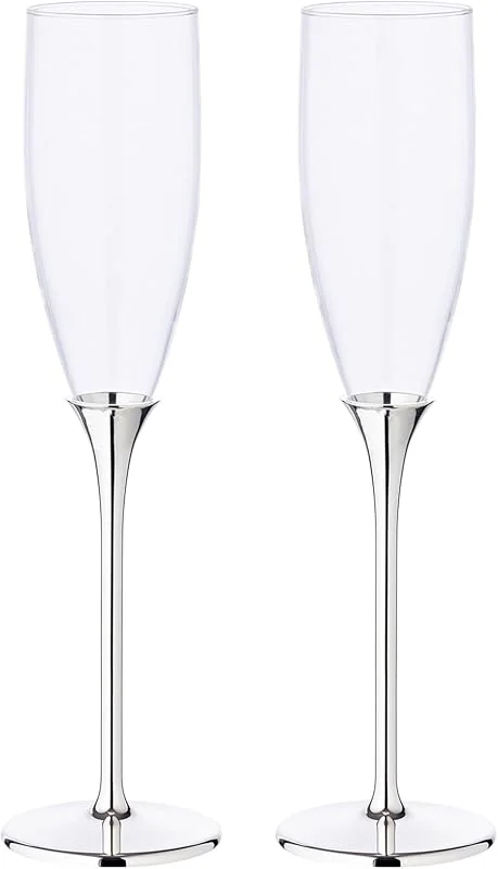 Visita la tienda de EDZARD EDZARD Juego de 2 Copas de cava Victoria (H 27 cm), de cristal — Vino y mesa festiva