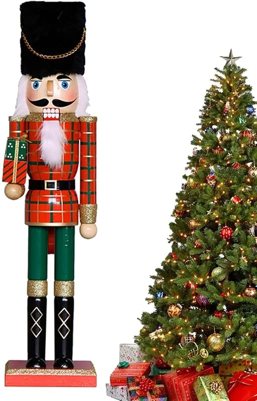 Genérico Cascanueces de Navidad estacional en madera 50 cm — Decoracion Navidad