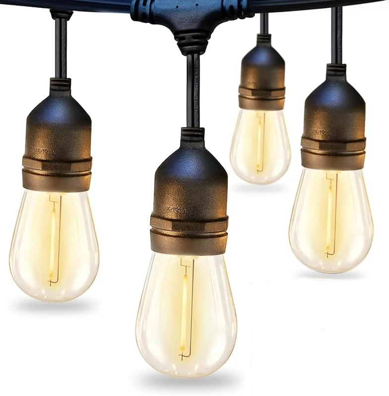 Visita la tienda de Dotrvmp Guirnalda Luces Exterior 15M S14 Guirnaldas de Luces Exterior LED — Luces Navidad