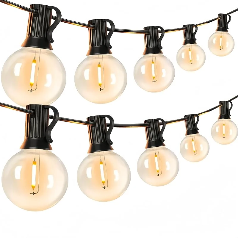 Visita la tienda de LaPitio Guirnalda Luces Exterior 60M, IP45 Impermeables, 100+4 Bombillas Irrompible — Luces Navidad