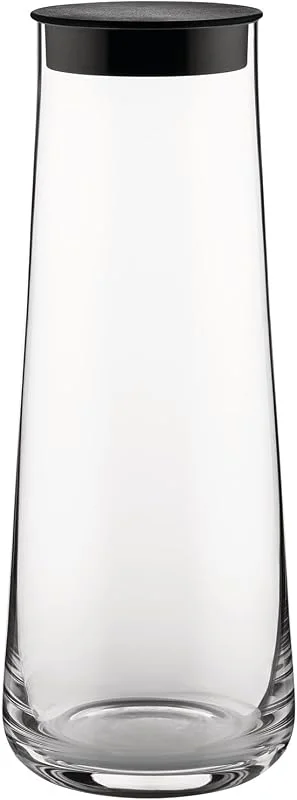 Alessi NF09, 3100 Jarra con tapón de silicona, Glass — Vino y mesa festiva