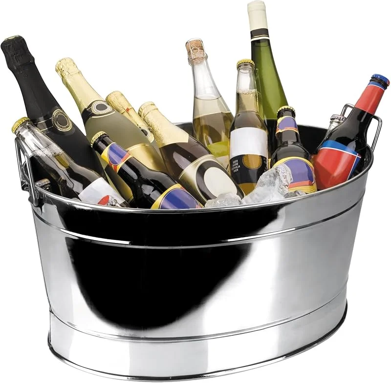 Visita la tienda de LACOR LACOR 62271 - Barreño INOX de Liso 43 x 30 x 20 cm - Menaje Profesional — Vino y mesa festiva