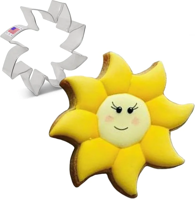 Visita la tienda de Ann Clark Cookie Cutters Ann Clark Cookie Cutters Cortador de galletas sol - 8, 9 cm — Hogar y cocina
