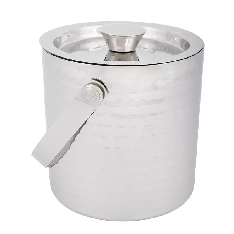 Olympia - Cubo de hielo martillado de doble pared, 1550 ml — Vino y mesa festiva